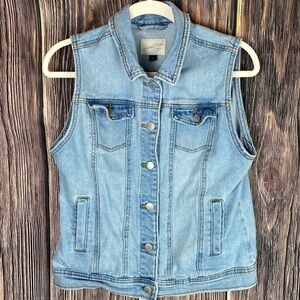 Denim Vest- Size Medium